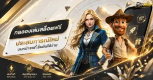 ทดลองเล่นสล็อตฟรี ประสบการณ์ใหม่บนหน้าจอที่เริ่มต้นได้ง่าย