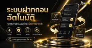 ระบบฝากถอนอัตโนมัติ กับการทำธุรกรรมยุคใหม่ เป็นมาตรฐานหลัก