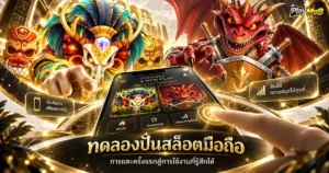 ทดลองปั่นสล็อตมือถือ การแตะครั้งแรกสู่การใช้งานที่รู้สึกได้
