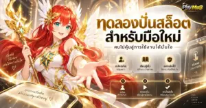 ทดลองปั่นสล็อตสำหรับมือใหม่ คนไม่คุ้นสู่การใช้งานได้มั่นใจ