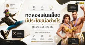 ทดลองเล่นสล็อตมีประโยชน์อย่างไร รู้จักผ่านเกมที่ไม่ต้องรีบ
